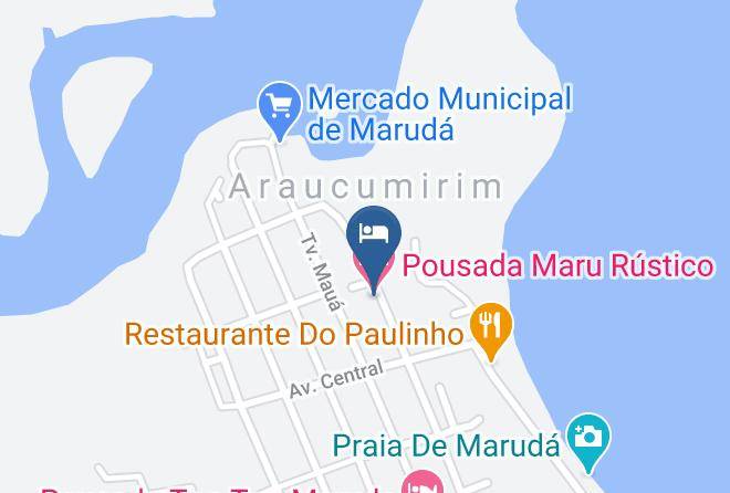 Marapanim - Pousada Maru Rustico Maps