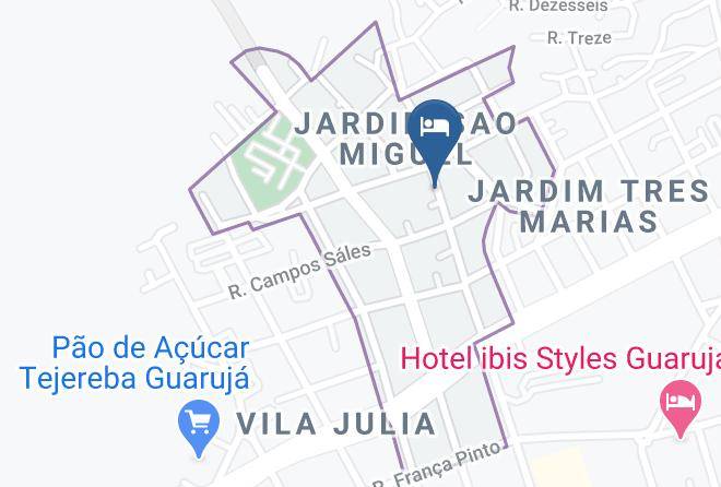 Guaruja - Pousada Marwille Maps