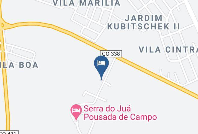 Pirenopolis - Pousada Mato Sobrado Maps