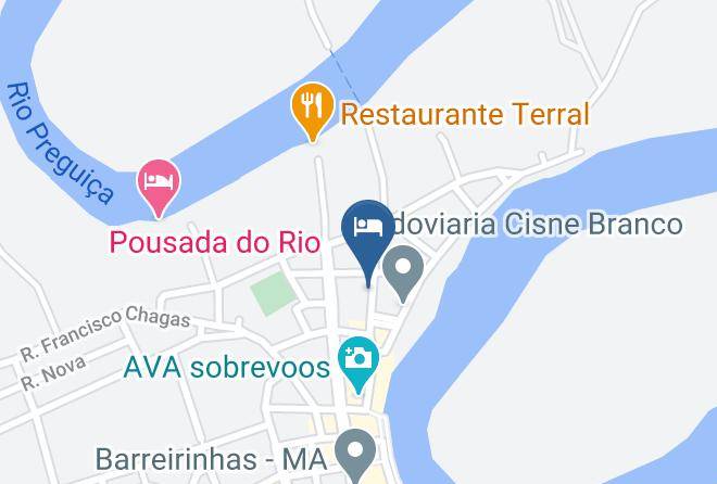 Barreirinhas - Pousada Matriz Maps