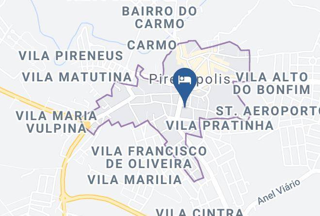 Pirenopolis - Pousada Matutina Meiapontense Maps