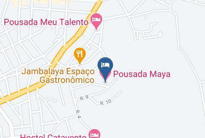 Alto Paraiso De Goias - Pousada Maya Maps