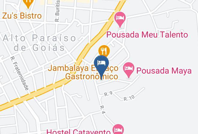 Alto Paraiso De Goias - Vila Baru Maps