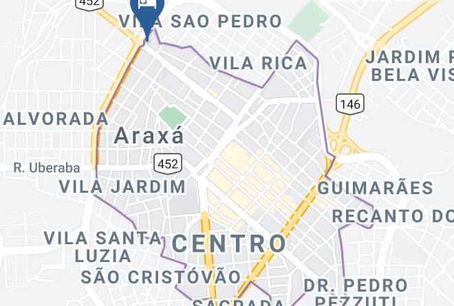 Araxa - Pousada Medalha Milagrosa Maps