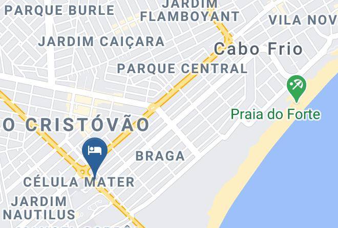 Cabo Frio - Pousada Mel Maps