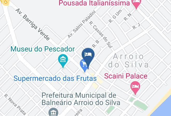 Balneario Arroio Do Silva - Pousada Mello Maps