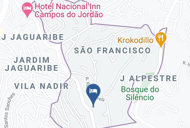 Campos Do Jordao - Pousada Mendenhall Maps