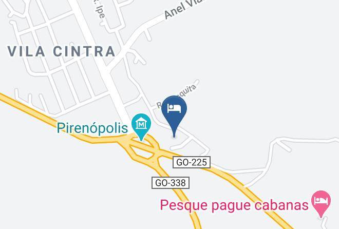 Pirenopolis - Pousada Mesquita Maps