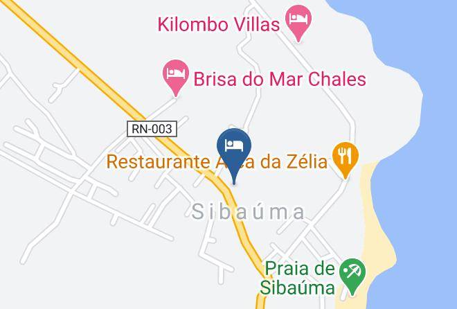 Tibau Do Sul - Pousada Meu Bangalo Maps