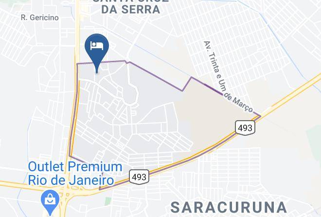 Duque De Caxias - Pousada Meu Quarto No Rio De Janeiro Maps