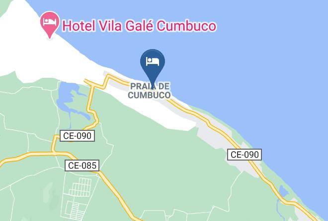 Caucaia - Pousada Meus Amigos Kitesurf Maps