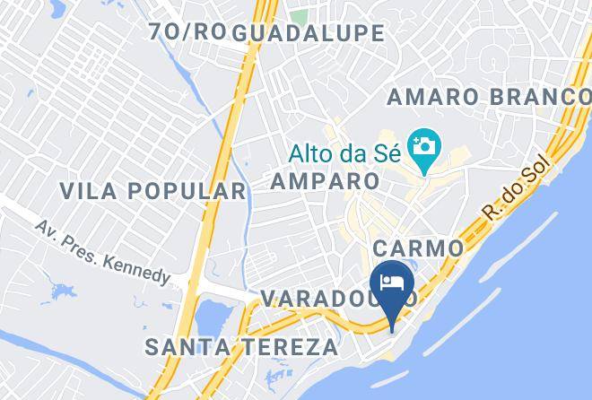 Olinda - Pousada Milagres De Olinda Maps