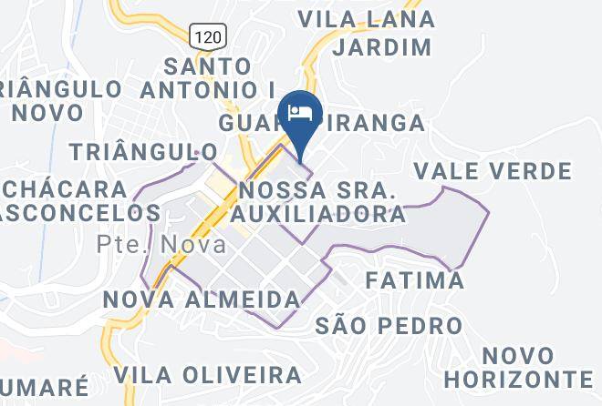 Ponte Nova - Pousada Milenio Ltda Maps