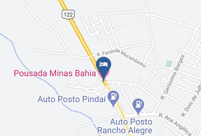 Pindai - Pousada Minas Bahia Maps