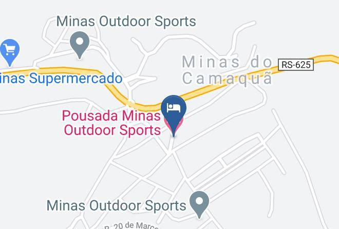 Cacapava Do Sul - Pousada Minas Outdoor Sports Maps