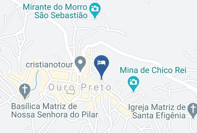 Ouro Preto - Pousada Lacos De Minas Maps
