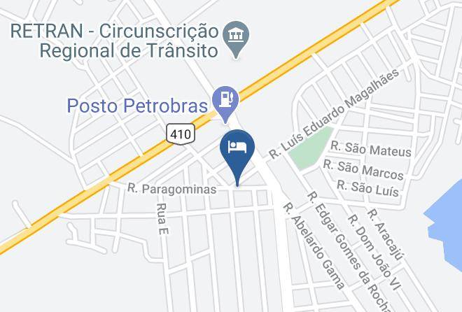 Ribeira Do Pombal - Pousada Minicusto Maps