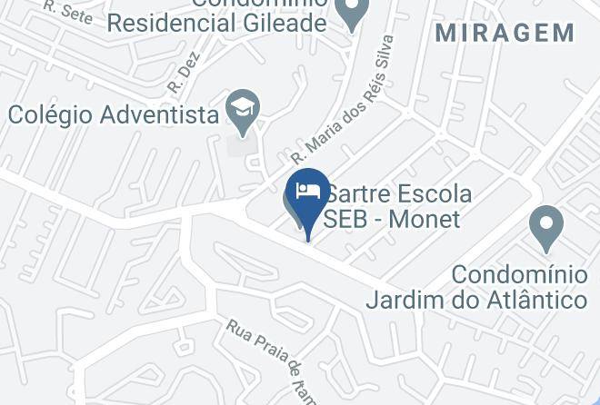 Lauro De Freitas - Pousada Mirage Del Mar Maps