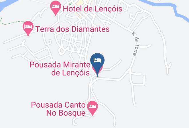 Lencois - Pousada Mirante De Lencois Maps