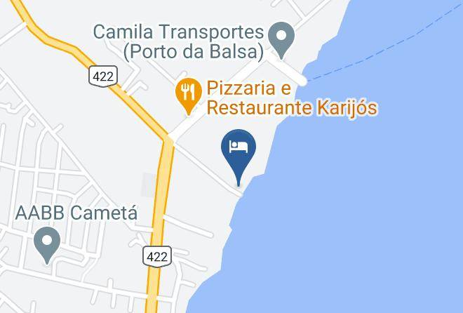 Cameta - Pousada Miriti Maps