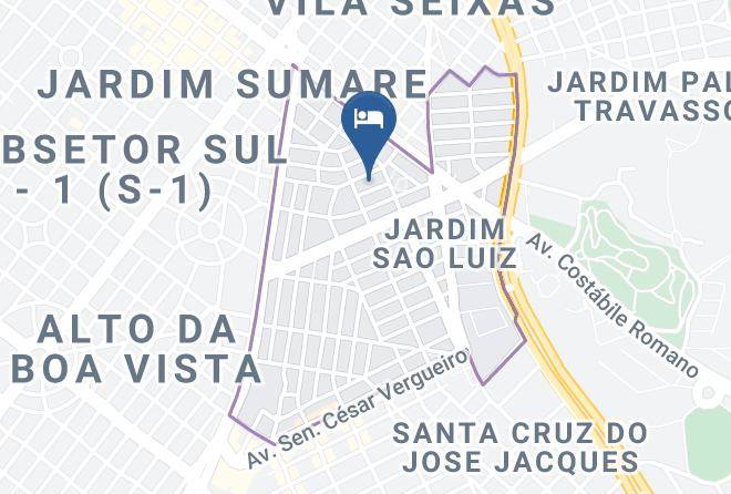 Ribeirao Preto - Pousada Miro Maps
