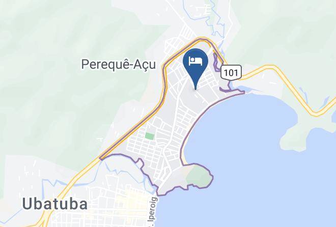 Ubatuba - Pousada Monjolinho Maps