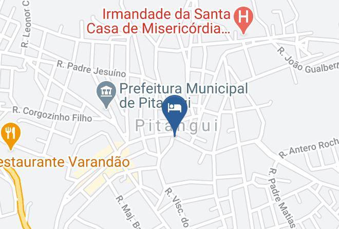 Pitangui - Pousada Monsenhor Vicente Maps