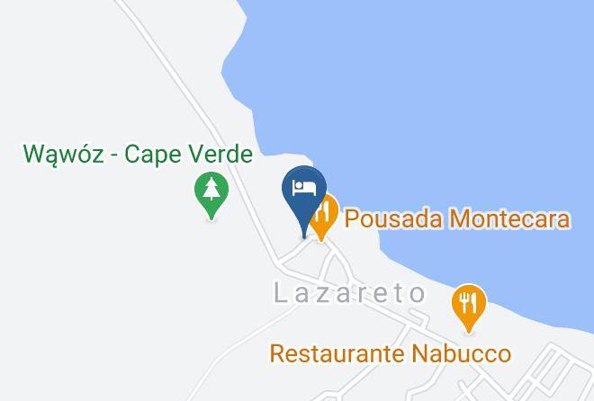 Sao Vicente - Pousada Monte Cara Maps