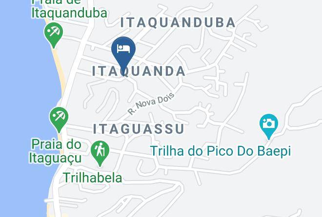 Ilhabela - Pousada Montemar Maps