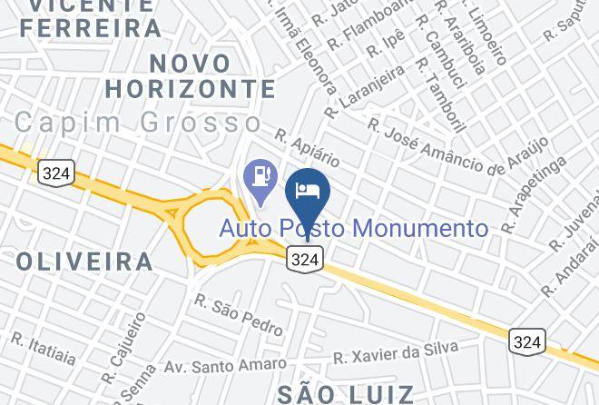 Capim Grosso - Pousada Monumental Maps