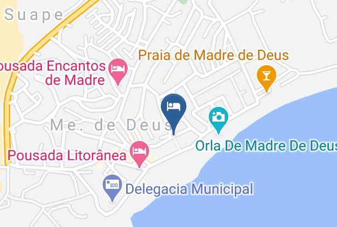 Madre De Deus - Pousada Morada De Aparecida Maps