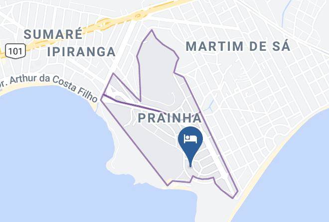 Caraguatatuba - Pousada Morada Do Arquiteto Unidade Prainha Maps