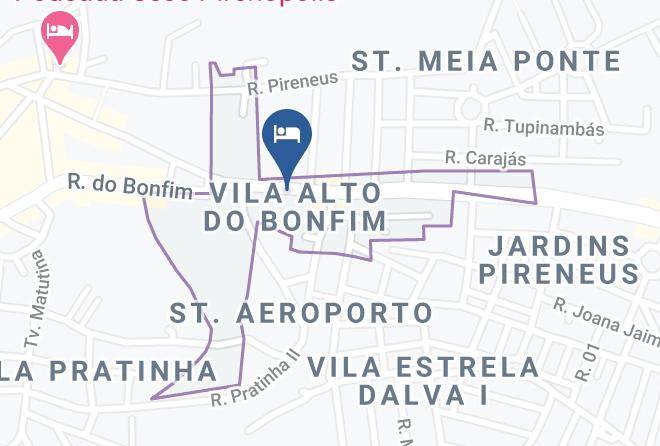 Pirenopolis - Pousada Morais Maps
