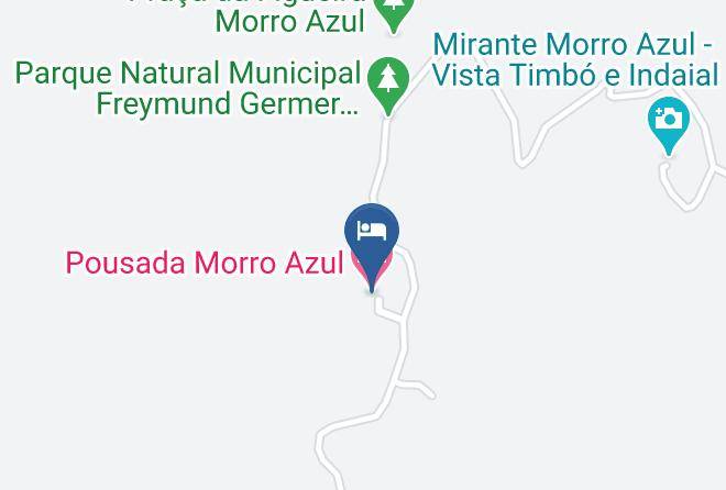Timbo - Pousada Morro Azul Maps