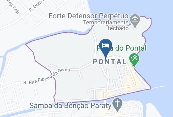 Parati - Pousada Morro Do Forte Maps