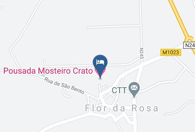 Crato - Pousada Mosteiro Crato Maps