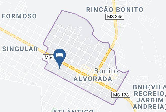 Bonito - Pousada Mota Maps