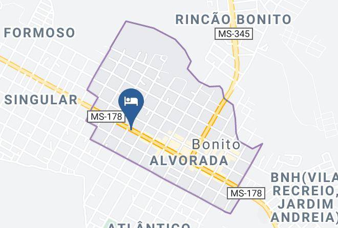 Bonito - Pousada Muito Bonito Maps