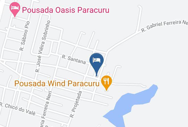 Paracuru - Pousada Musima Suites Maps