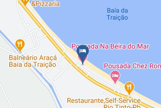 Baia Da Traicao - Pousada Na Beira Do Mar Maps