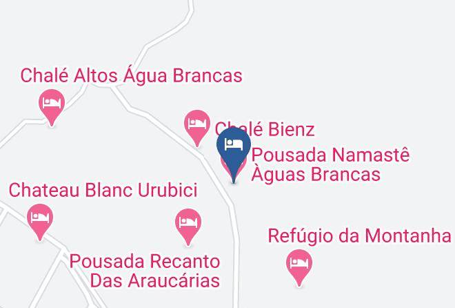 Urubici - Pousada Namaste Aguas Brancas Maps