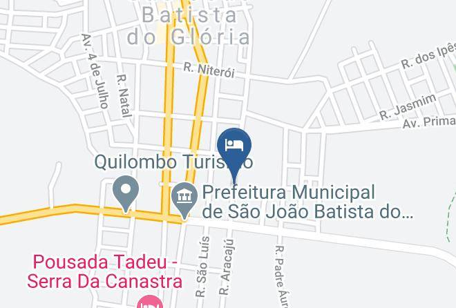 Sao Joao Batista Do Gloria - Pousada Nascentes Da Canastra 2 Maps