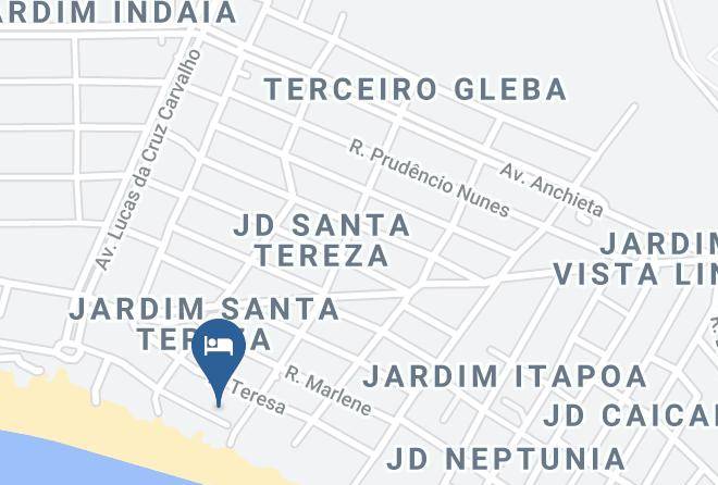Bertioga - Pousada Nascimentos Maps
