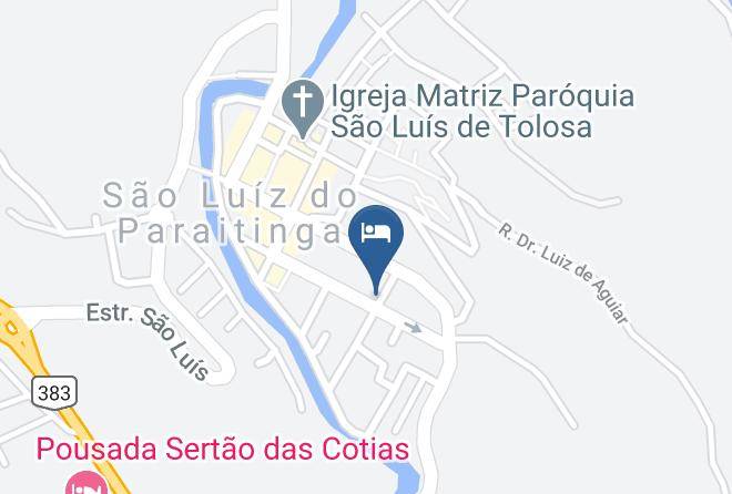Sao Luis Do Paraitinga - Pousada Nativa's Maps