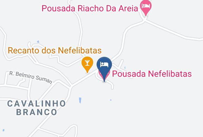 Aguas De Lindoia - Pousada Nefelibatas Maps