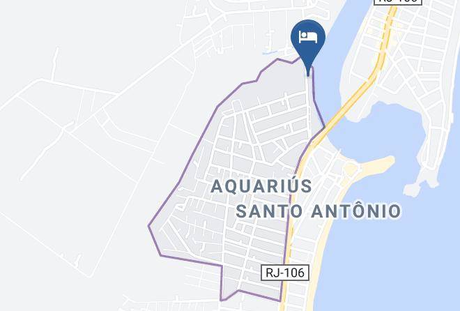 Cabo Frio - Pousada Neves Paraiso Tropical Maps