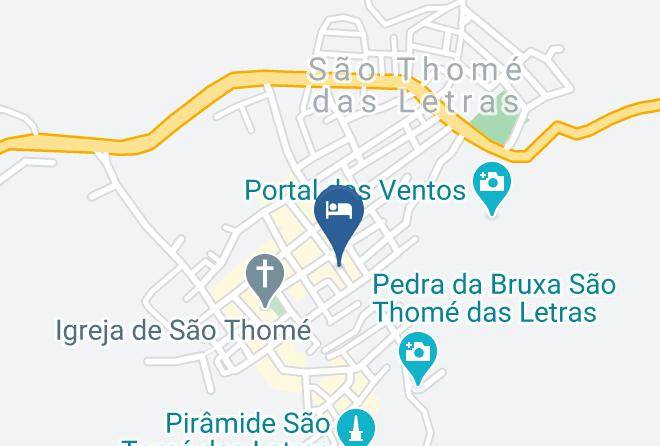 Sao Tome Das Letras - Pousada Nha Chica Maps