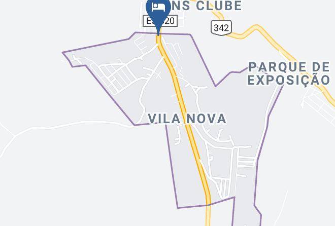 Ecoporanga - Pousada Nhambu Maps