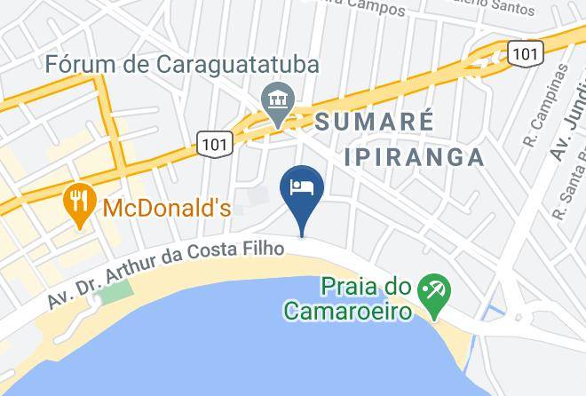 Caraguatatuba - Pousada Ni Hao Maps