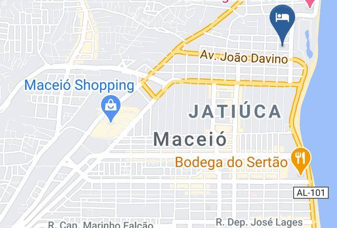 Maceio - Pousada Nilza Mar Maps